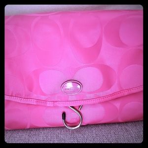 Coach cosmetic bag